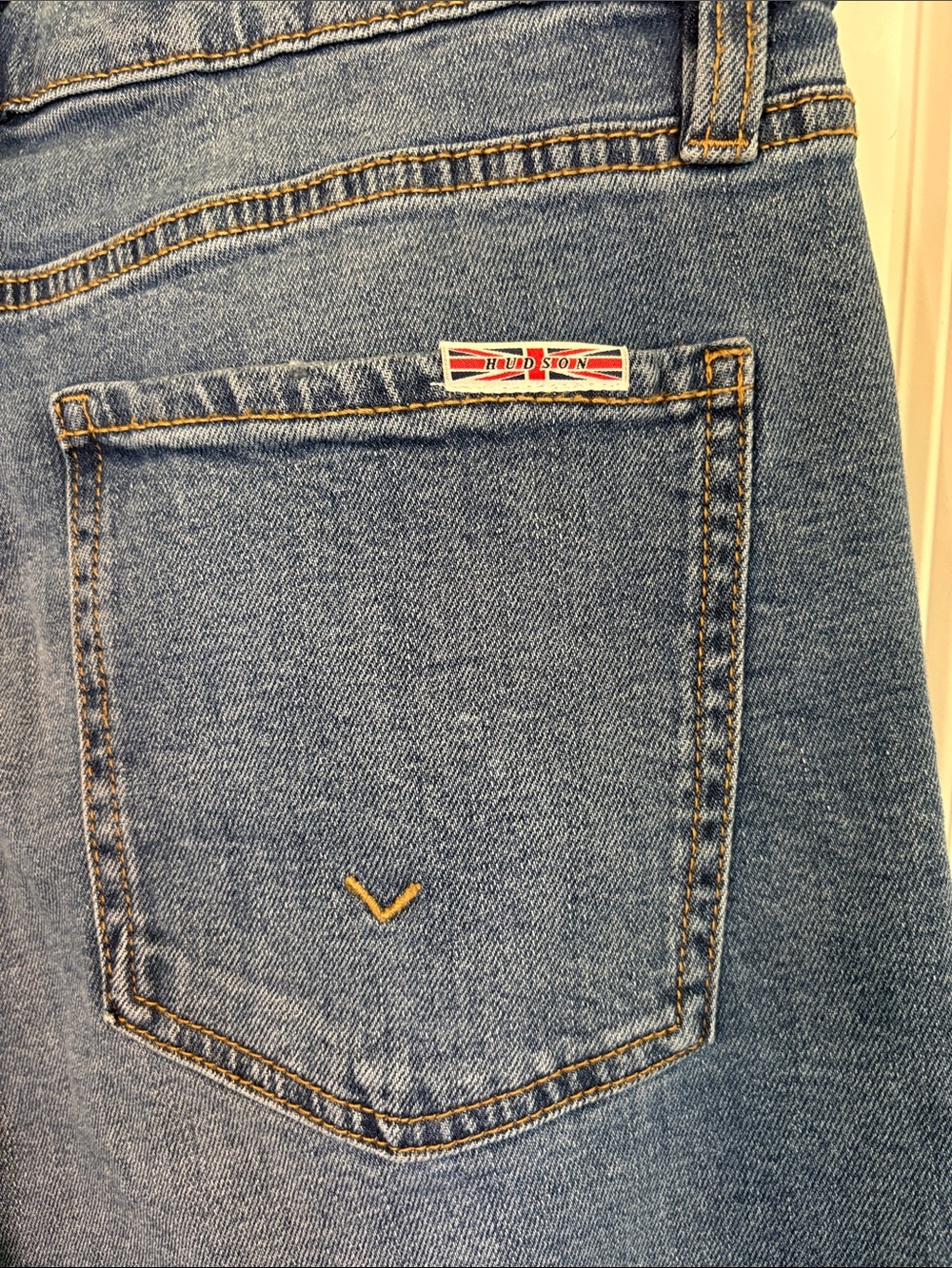 Hudson Rosalie High Rise Wide Leg Jeans Alcott Wash Size 30 - Picture 11 of 14